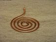 Hand Made Celtic Spiral Design Round Copper Pendant 2