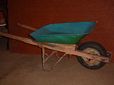 Vintage Wheelbarrow with Pneumatic Wheel-2